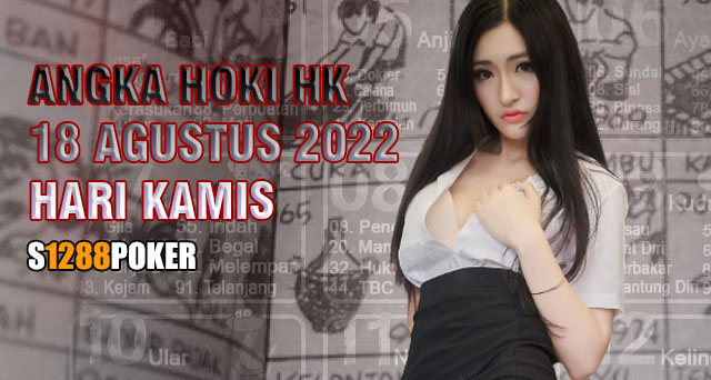 Angka hoki HK 18 agustus 2022 hari kamis