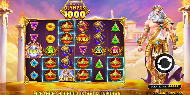 Demo Slot Gates of Olympus 1000 Tanpa Daftar
