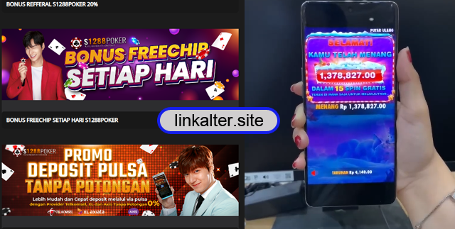 S1288Poker: Link Slot Pulsa Bisa di Tarik Puluhan Juta