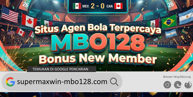 Situs Agen Bola Terpercaya MBO128 Bonus New Member
